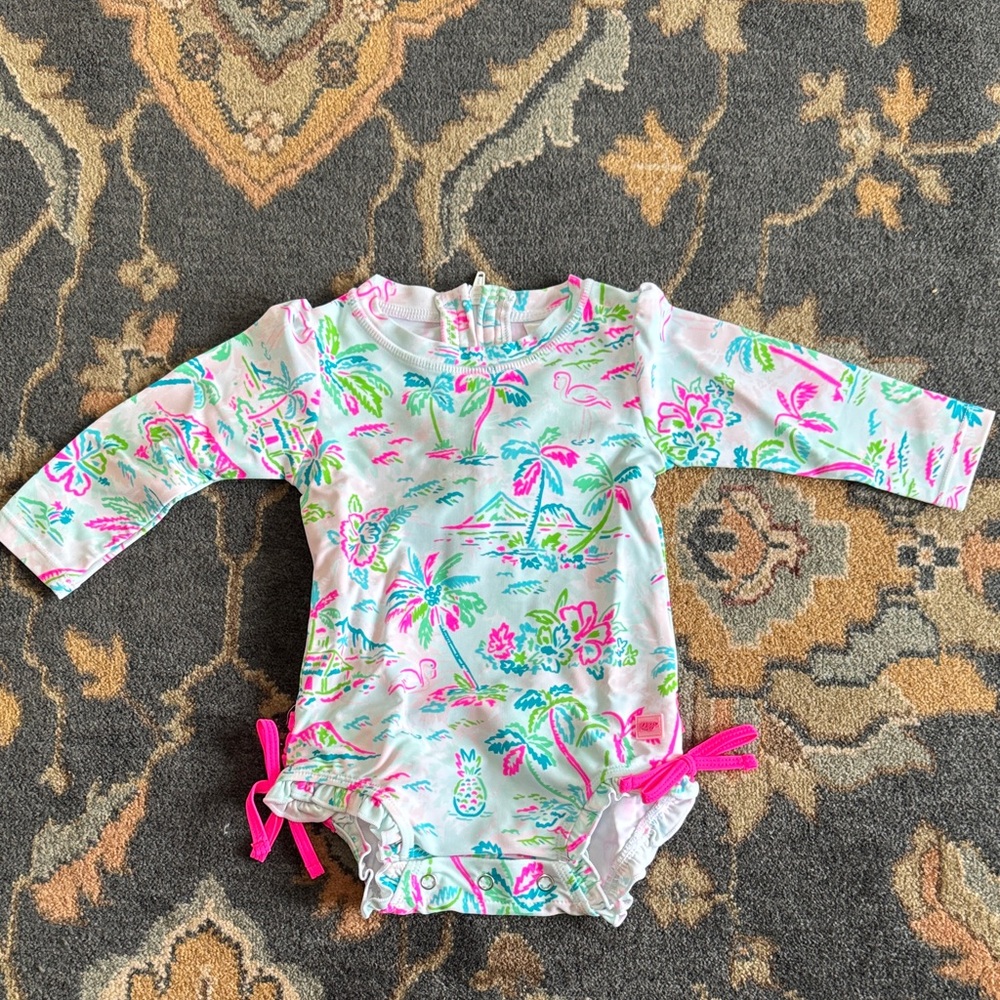 Ruffle Butts swimsuit sz 6-12 months